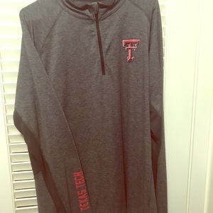 Texas Tech 1/4 zip pullover